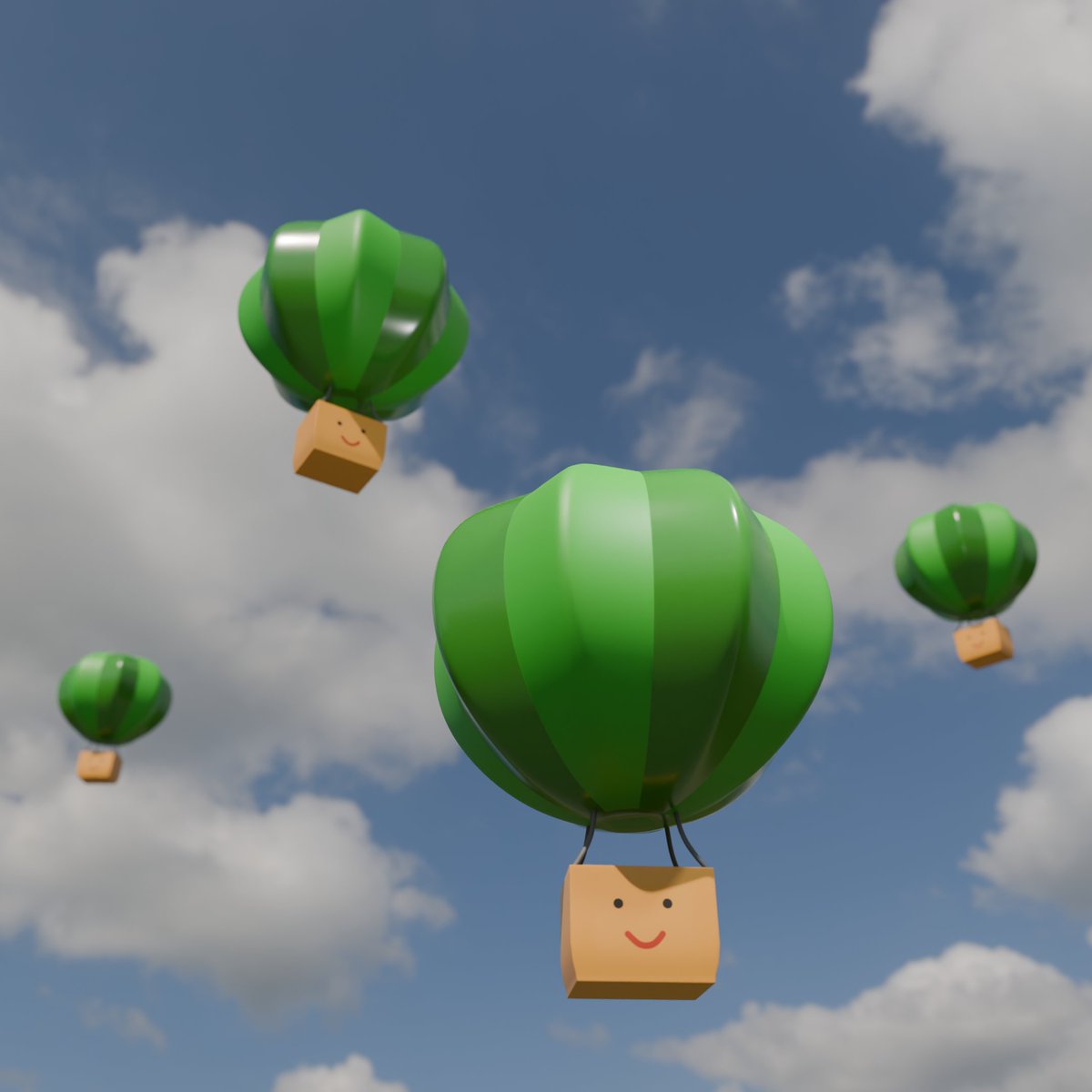 nyand_blender's tweet image. Blenderで #いらすとやチャレンジ に挑戦！ 
#b3d #Blender