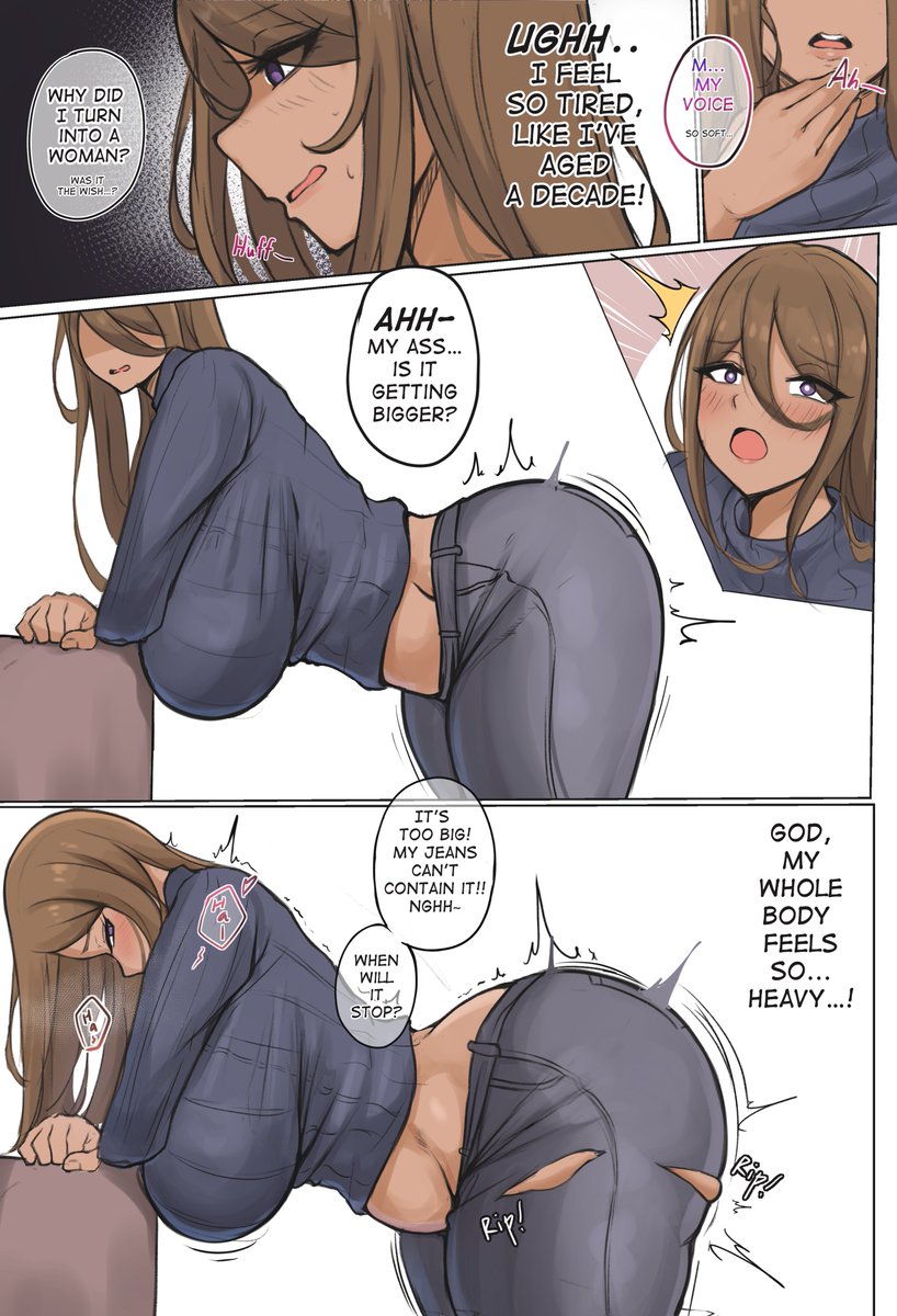 「TSF Mother Swap」
Commission for <a href="/Cori_Vas/">Corivas [コリバス]</a>
Thank you!!

#TGTF #genderbender  #transformation #TSF