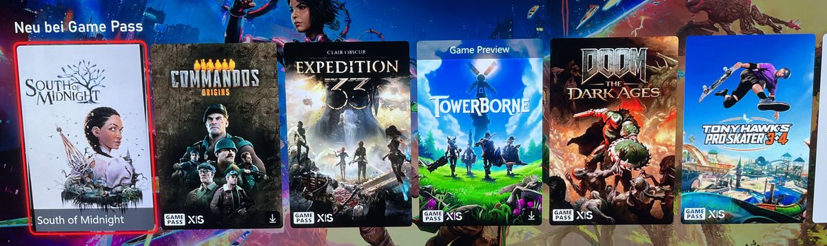 NikoMueller's tweet image. Xbox gamers are ab • so • lute • ly fine! 😎

🔥#SouthOfMidnight 
🔥#Commandos
🔥#Expedition33
🔥#Towerborne
🔥#DOOMTheDarkAges 
🔥#TonyHawkProSkater