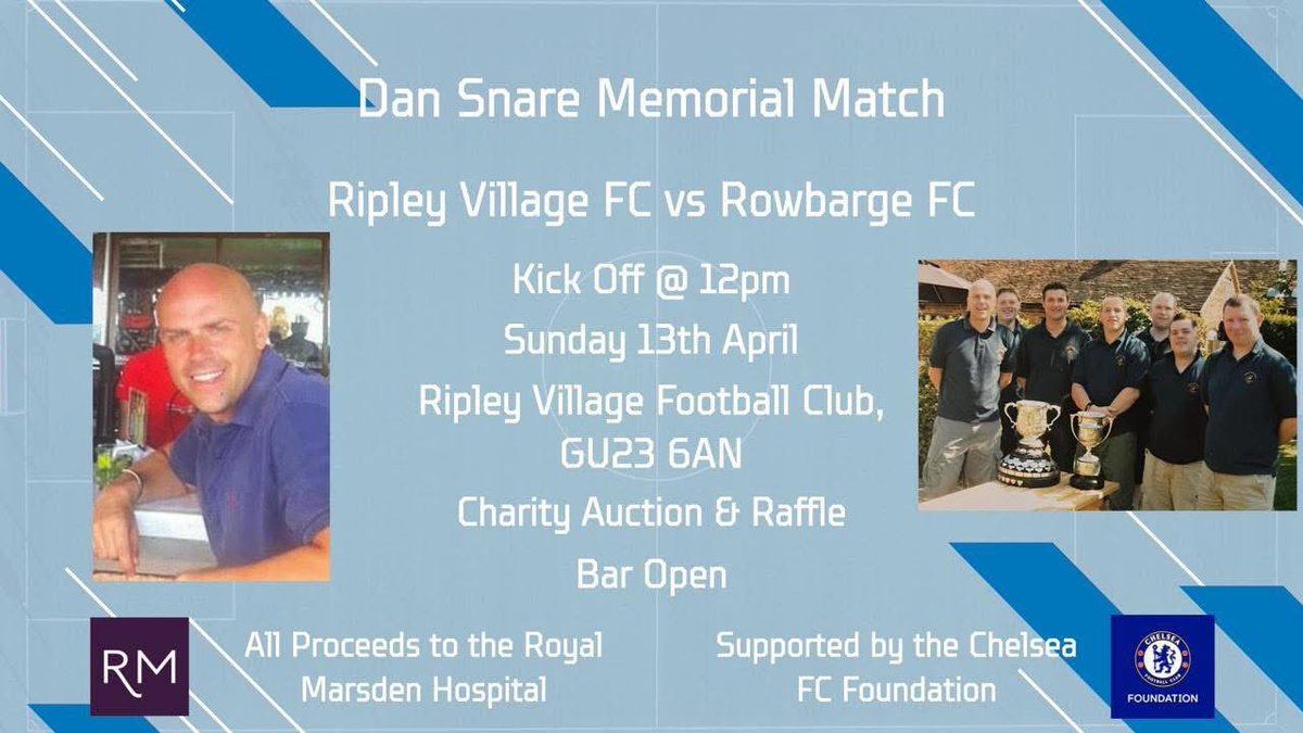 For anyone that knew Dan, please pop down. Sure to be a great day with some amazing raffle prizes. ❤️