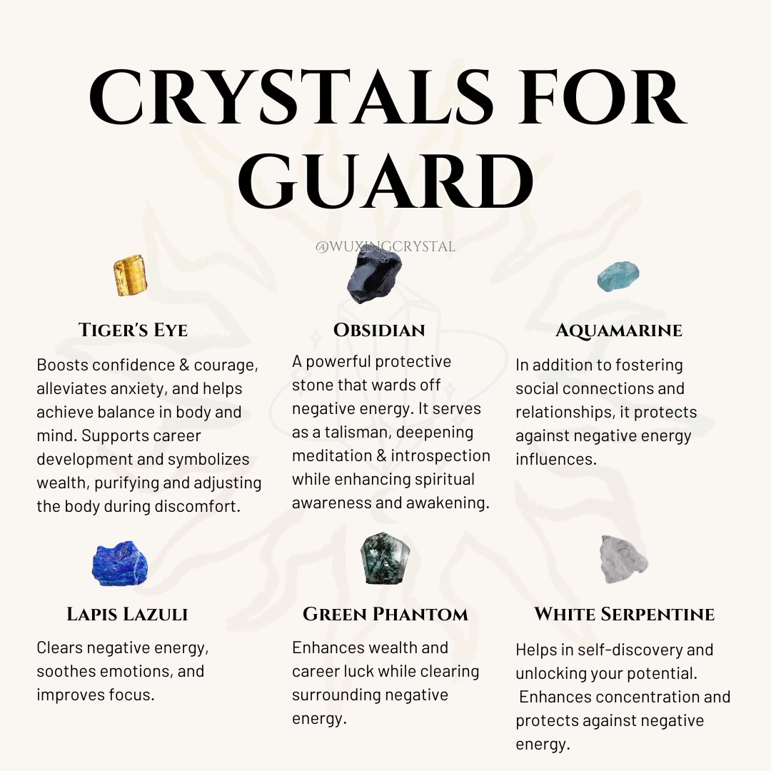 WuXingCrystal's tweet photo. 🔮 Harness Protection and Focus with Crystals! 🔮

Looking to deepen your meditation, enhance your focus, and protect your energy? These powerful crystals are here to support you on your journey!

Which crystal resonates with your protective and meditative journey? ✨💫

#crystal https://t.co/nd3Ndxmw19