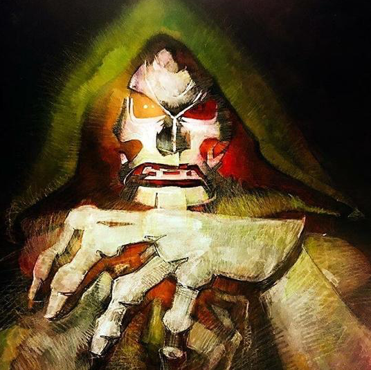 SienkiewiczArt's tweet photo. Dr. Doom #marvel #originalart #doom #drdoom https://t.co/n8mj5uxwPC
