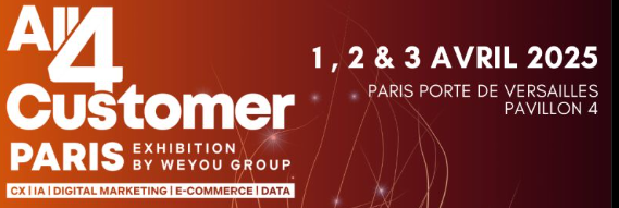 📅 Salon <a href="/All4customerP/">All4Customer Paris</a>  Paris – 1 au 3 avril 2025
📍 Porte de Versailles – Pavillon 4
🔵 Voxolib sur place : le 2 après-midi &amp; 3 matin. Rencontrons-nous!
👉 voxolib.com/contactez-nous/
#Voxolib #CX #IA #RelationClient #All4Customer