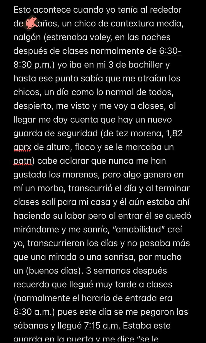 lverde00's tweet photo. EL GUARDA DE SEGURIDAD 
#gay #relatogay #anecdotagay #morbogay #relatoshotsgay #relatoshots 
Si quieren más historias compártanlas al dm y las vamos subiendo…. https://t.co/YySHJFFTYq