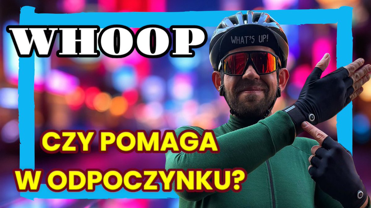 p_michalewski's tweet photo. 4. BŁĄD KOLARZY: BRAK ODPOCZYNKU! Jak WHOOP pomaga w regeneracji? | Trening, Praca, Życie
https://t.co/EH7mC4AhSI https://t.co/Hm2bFsSJ3h