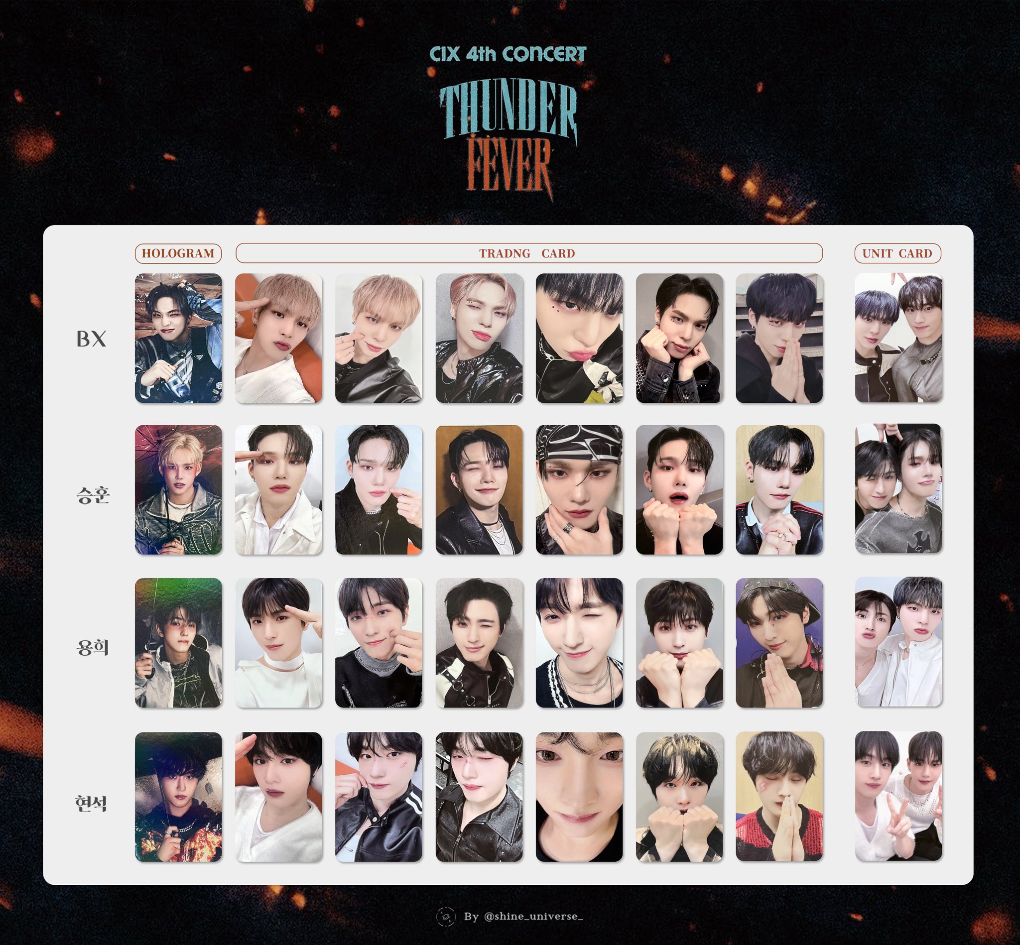 CIX BX トレカ 楽天市場】RIIZE - RANDOM TRADING CARD(BABY RIIZE Ver