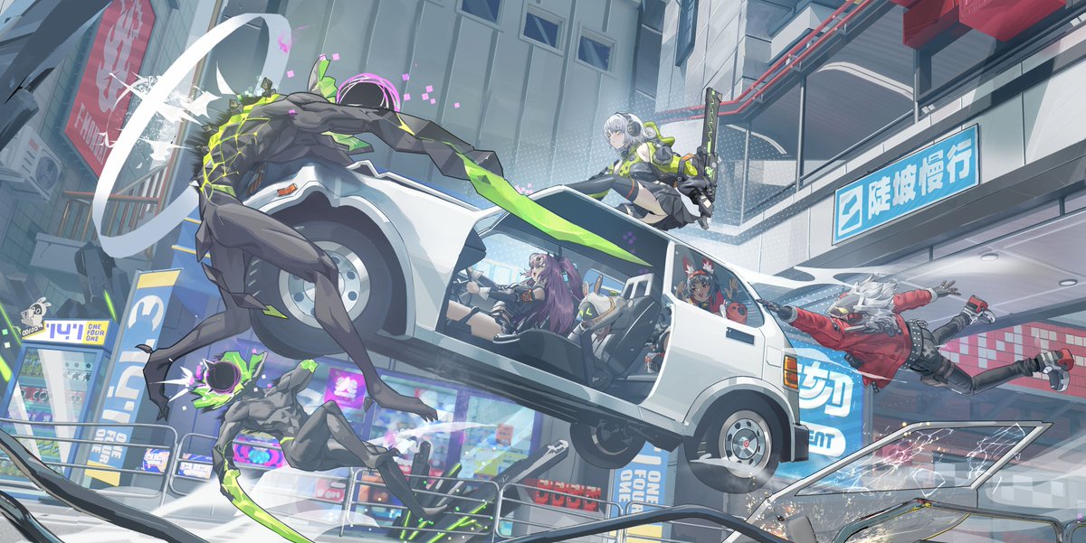 ZenlessWorld's tweet image. ZZZ DripFest Ilustrations 
#ZenlessZoneZero #ゼンゼロ #ZZZ