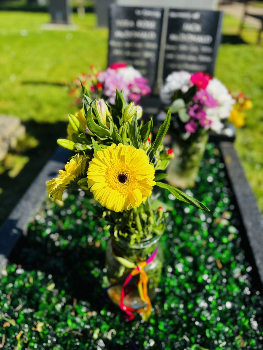 Laid flowers on my mum’s grave today.I still miss her more than words can say.

Thinking of everyone feeling that same ache this Mother’s Day. Be gentle with yourselves.

My mum may no longer walk beside me, but she walks within me, always.