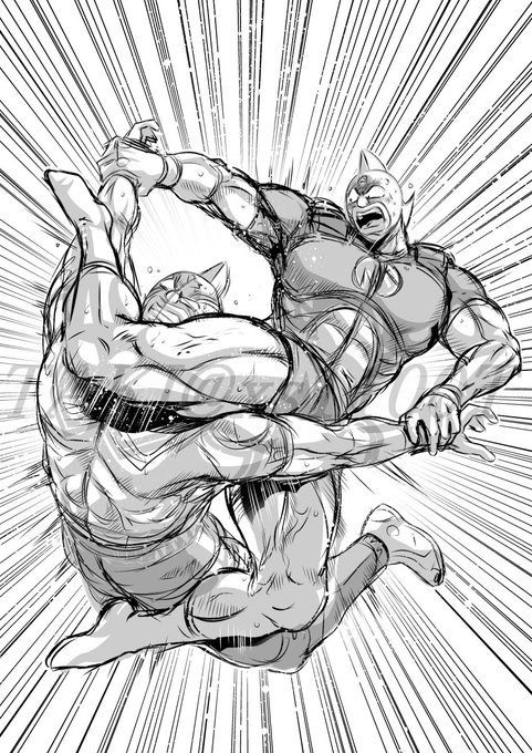 #キン肉マン 完璧超人始祖編season2OPの「3・2・1ッ」イラストを描かせて頂きました。旧シリーズからの肉ファンである自分にとっては、まさに夢のような仕事でした…今後、またどこかで「キン肉マン」に関わることが出来ますことを願って… 