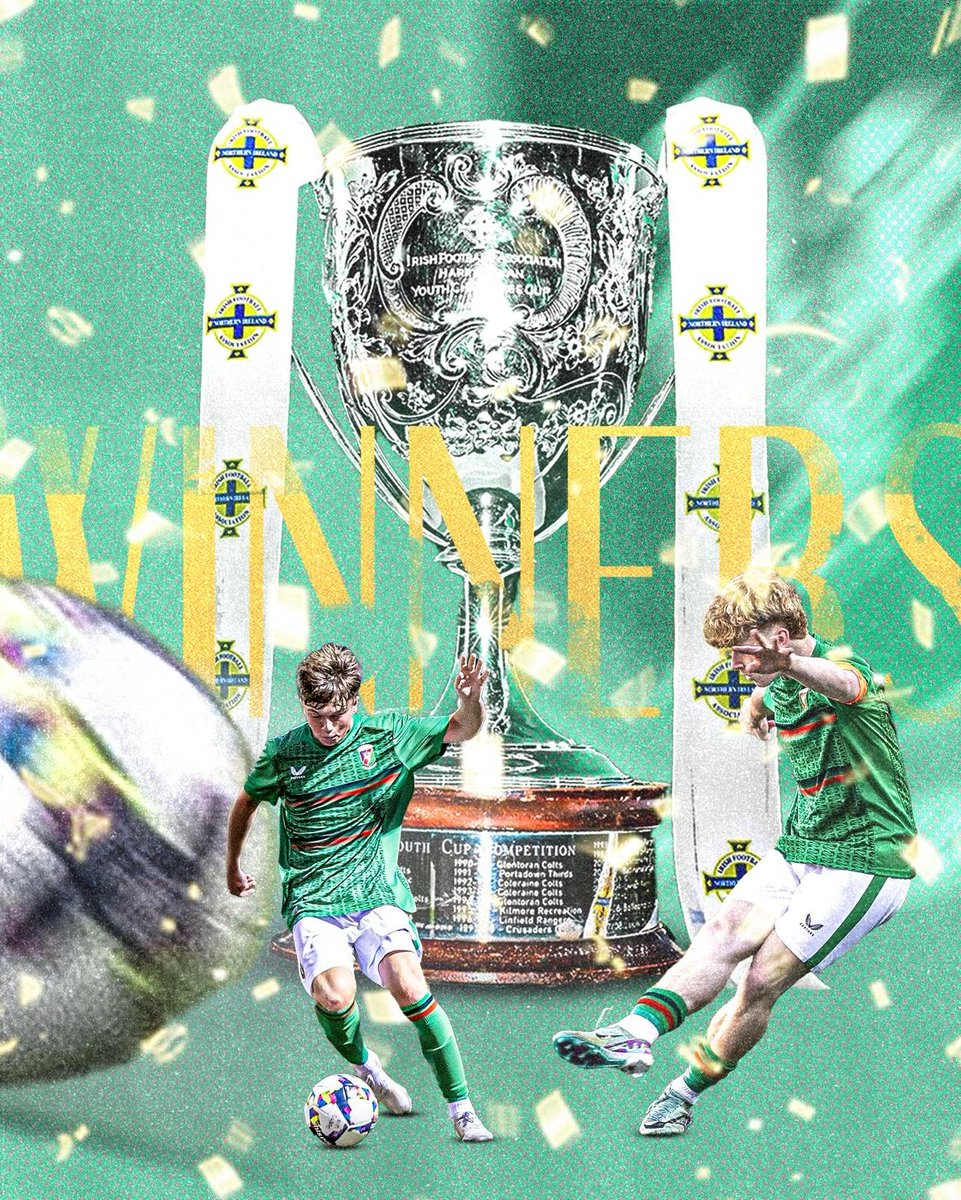 Glentoran's tweet photo. We've won it on penalties!!

Glentoran Colts - Harry Cavan Cup Winners 2025!! 😍

#COYGlens #HarryCavanCup https://t.co/ixV3M9ZJKE