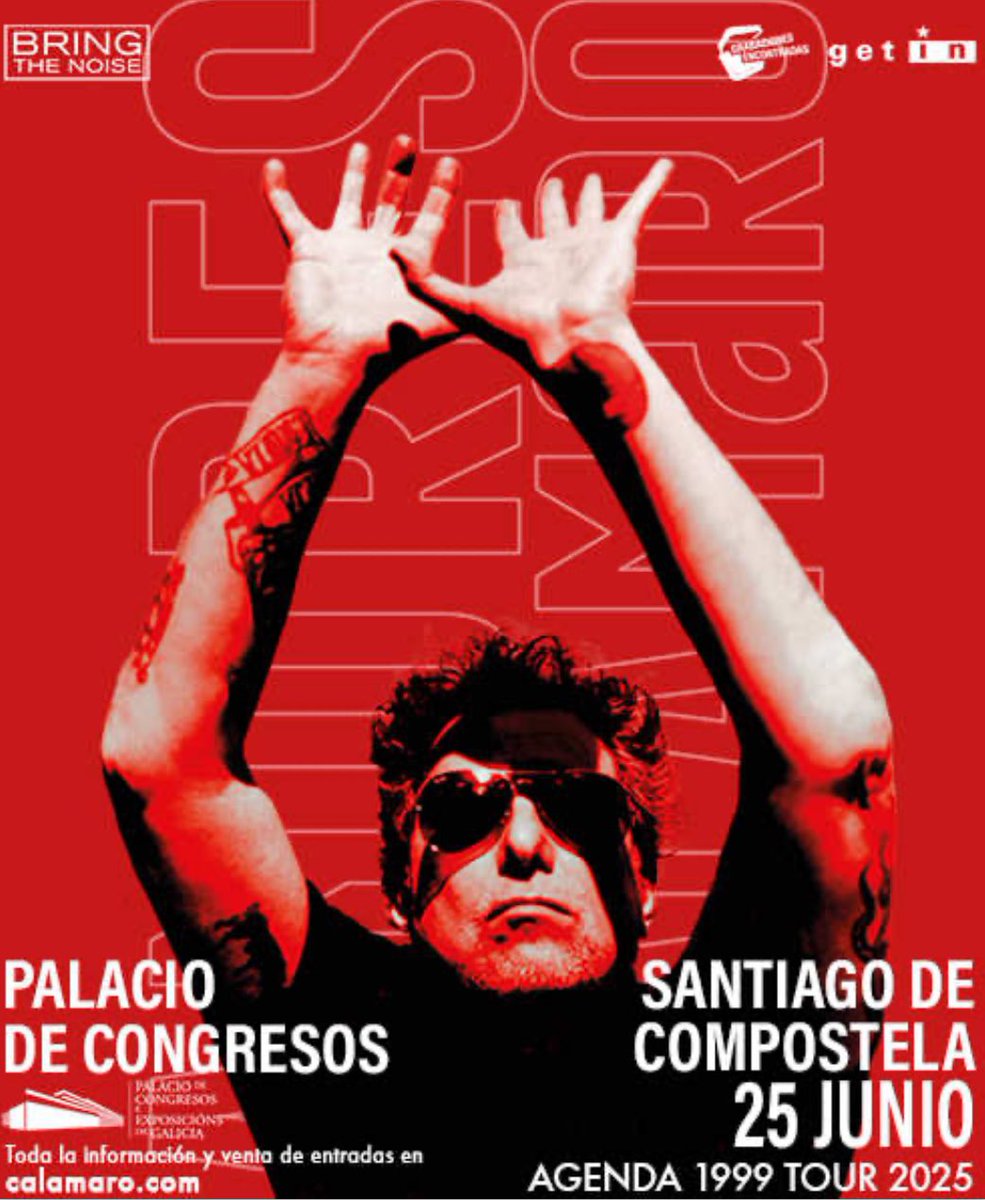 GALICIAenCONCIERTO (@gal_concierto) on Twitter photo El 25 de junio concierto de <a href="/calamarooficial/">Andres Calamaro</a> en el Palacio de Congresos de Santiago de Compostela, info:galiciaenconcierto.com/destacado/andr… El 25 de junio concierto de <a href="/calamarooficial/">Andres Calamaro</a> en el Palacio de Congresos de Santiago de Compostela, info:galiciaenconcierto.com/destacado/andr…