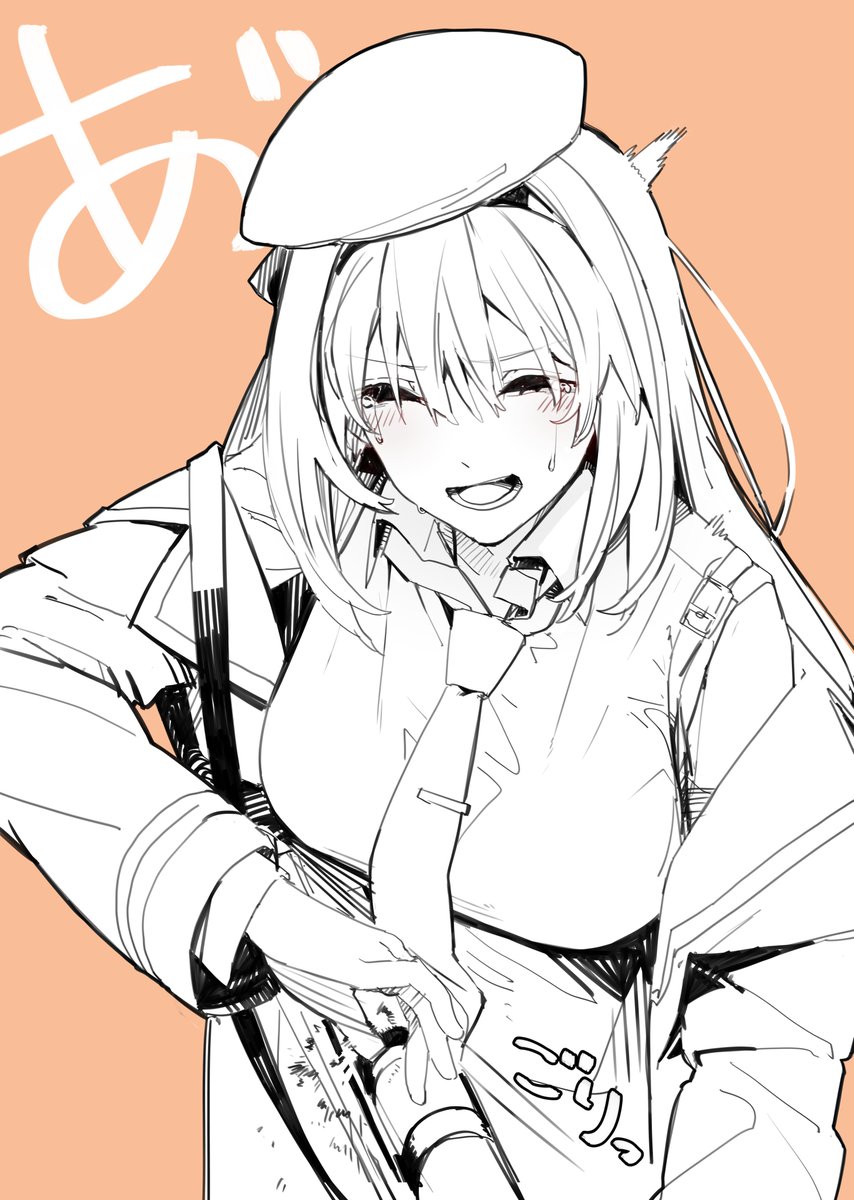 PCに残ってたドルフロ絵四枚を修正加筆 