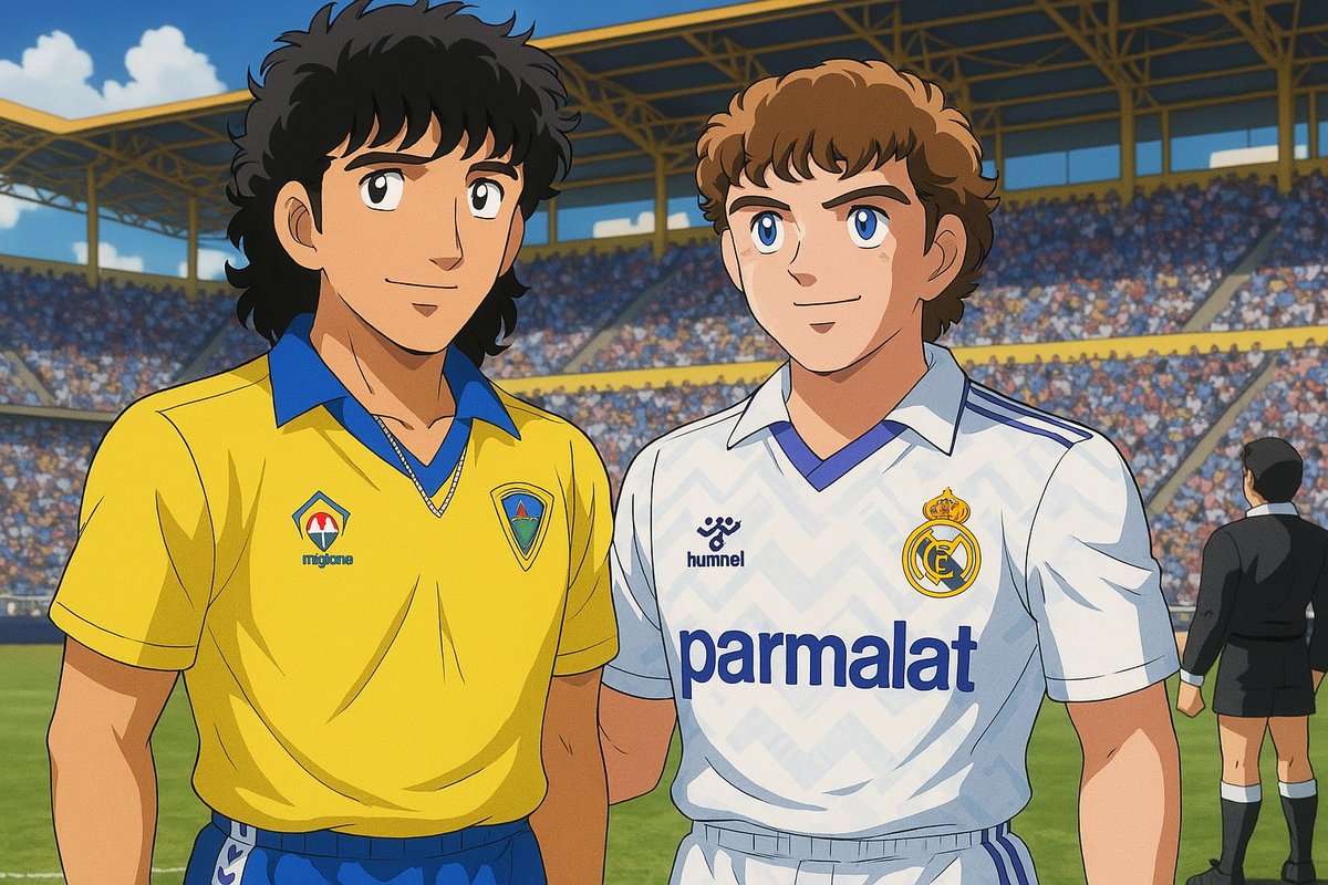 Mágico y el Buitre! #CapitanStubasa