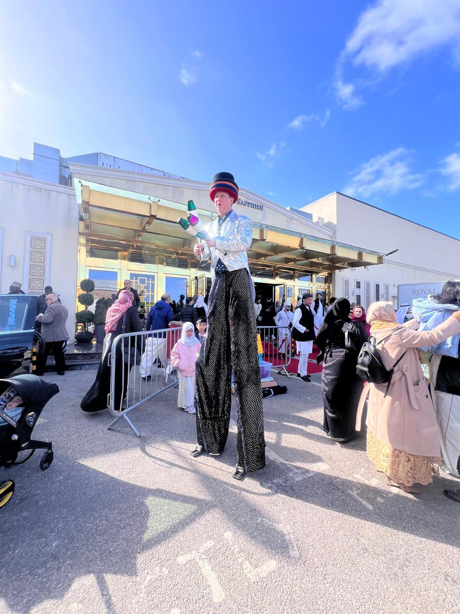 Eid Mubarak!

Alhamdulillah, I feel truly blessed that we were able to host and offer our space <a href="/grandsapphireuk/">GRAND SAPPHIRE LONDON</a>  to over 5,000 Muslim brothers and sisters for Eid-ul-Fitr prayers today. It is a great honor for us to bring together communities from all across London, making it
