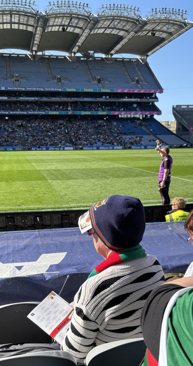 A good day in spring when you are not sure it's summer or winter. But she knows the ⁦<a href="/ShruleGlencorib/">Shrule/GlencorribGAA & LGFA</a>⁩ lotto is €29,200 ⁦<a href="/RefComeOn/">Ah Ref!</a>⁩