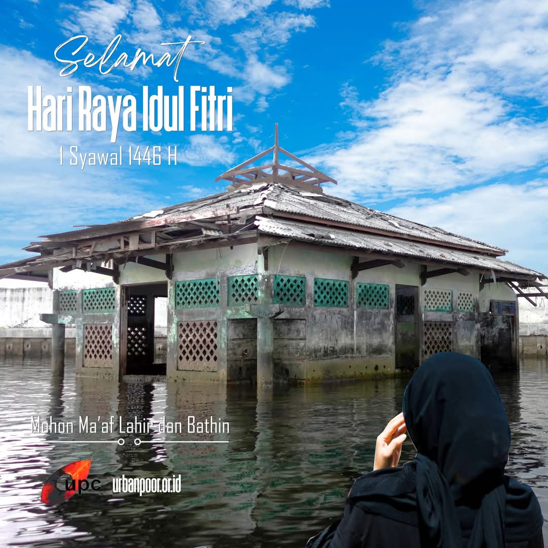 We wish you a blessed Eid al-Fitr 1446 H. During the celebration, we do not forget that injustice still weighs upon us. 
May this Eid strengthen our solidarity and our struggle.

Warm regards, please forgive us, body and soul,
Urban Poor Consortium. ❤️💛🩶

#minalaidinwalfaizin