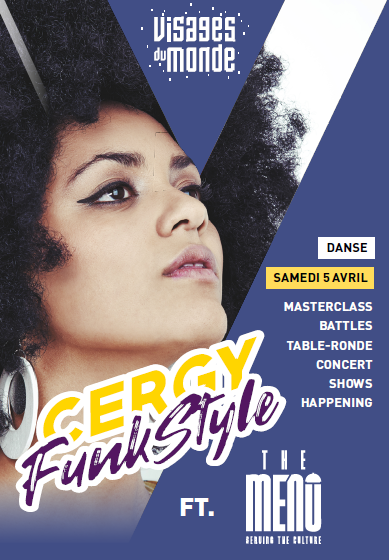 [#MUSIQUE] 🎶 Vous aimez les années 70 et la #danse ? On a ce qu'il vous faut !

🎤 Rendez-vous le samedi 5 avril, de 10h30 à 22h30, à Visages du Monde pour 𝐮𝐧𝐞 𝐧𝐨𝐮𝐯𝐞𝐥𝐥𝐞 𝐞́𝐝𝐢𝐭𝐢𝐨𝐧 𝐝𝐮 𝐂𝐞𝐫𝐠𝐲 𝐅𝐮𝐧𝐤 𝐒𝐭𝐲𝐥𝐞.

👉 Au programme : masterclass, conférence et