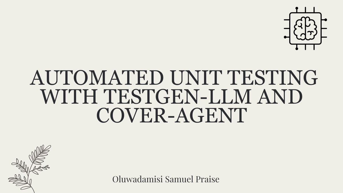 freeCodeCamp's tweet image. Writing unit tests for your code is important - but it can be time-consuming.
Luckily, certain testing-specific LLMs can really help you out.
Here, Oluwadamisi shows how you can automate your testing with TestGen-LLM and Cover-Agent.
freecodecamp.org/news/automated…