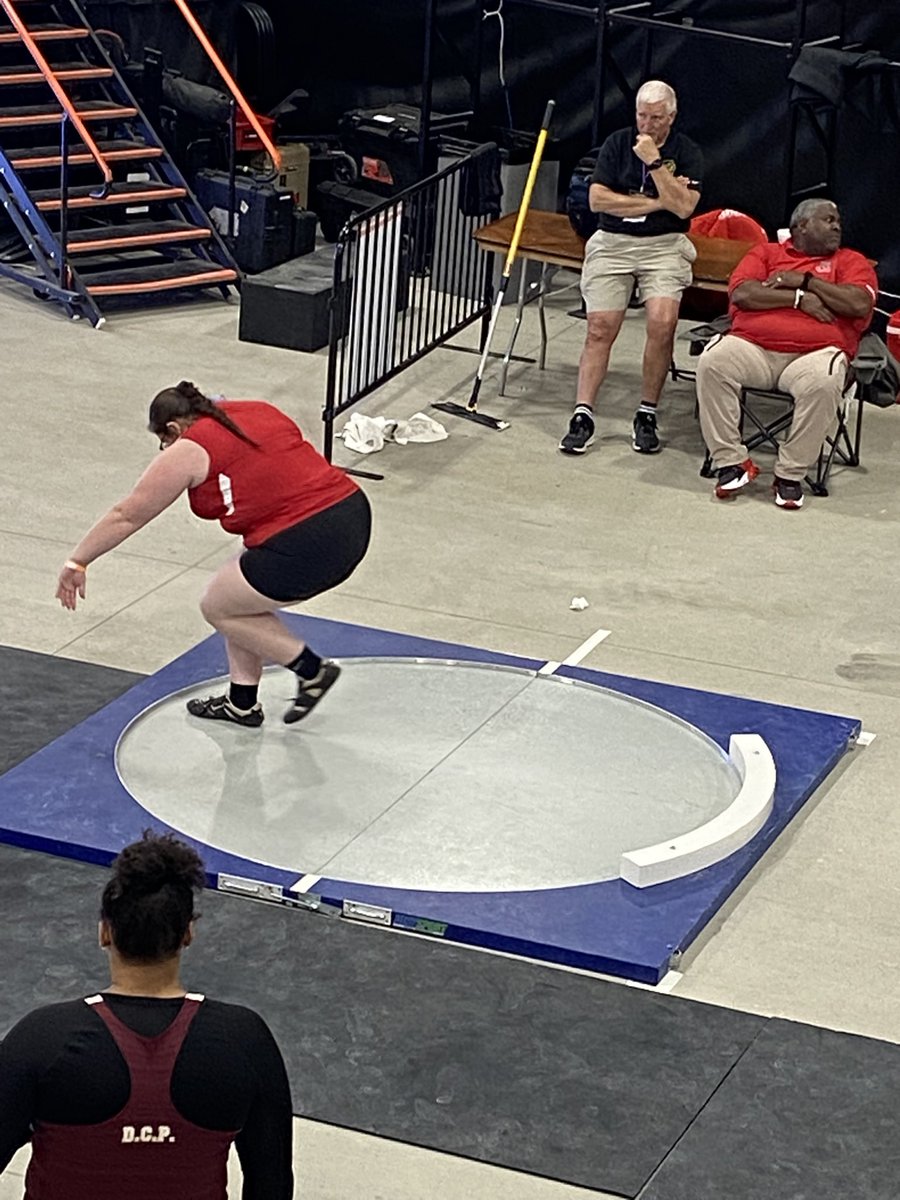 coachTush's tweet photo. RCHS Senior Jenna Lawler 9 th at the Indiana indoor State HSR track &amp; field meet. https://t.co/AUT4bSv6kx