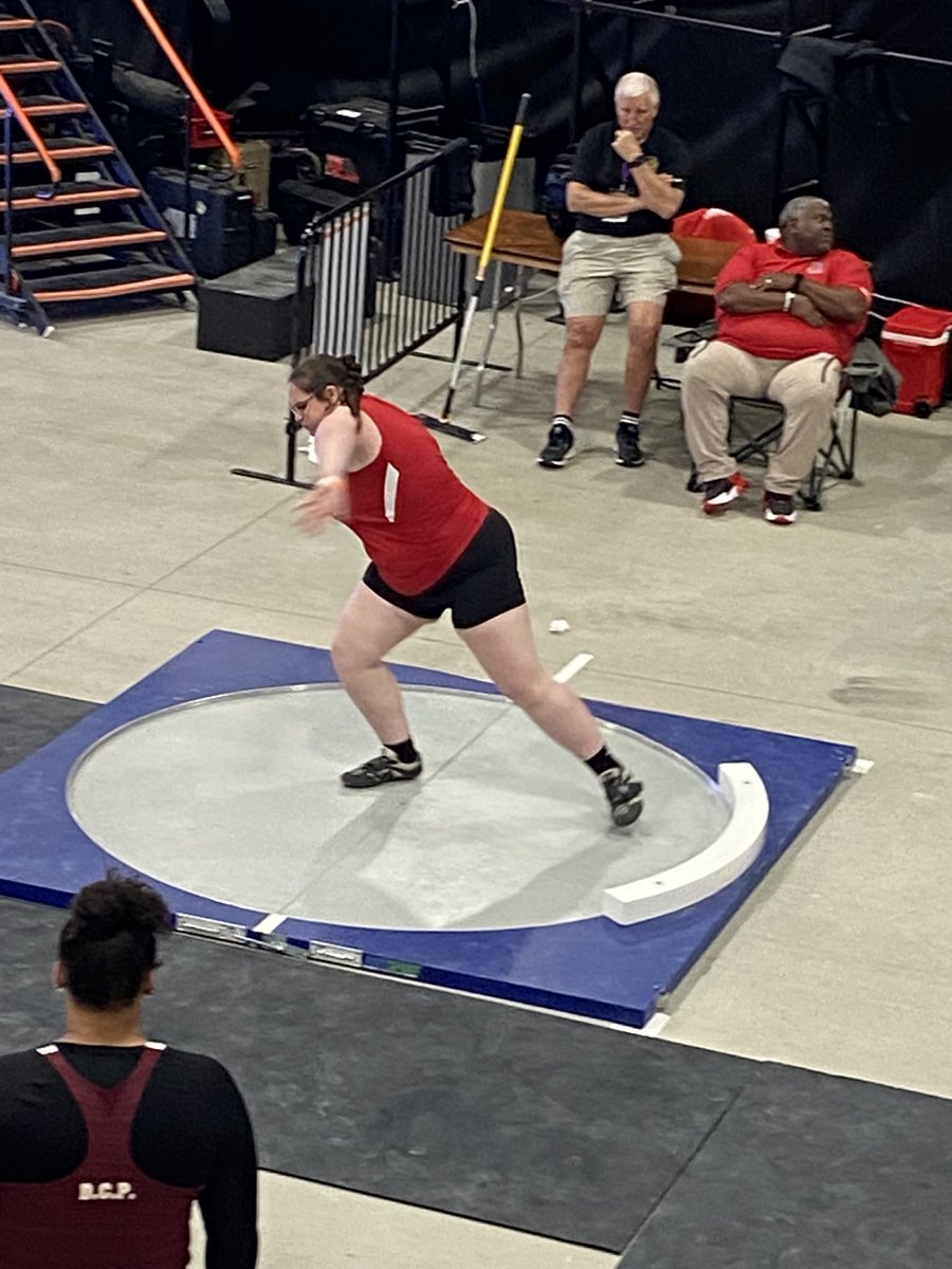 coachTush's tweet photo. RCHS Senior Jenna Lawler 9 th at the Indiana indoor State HSR track &amp; field meet. https://t.co/AUT4bSv6kx