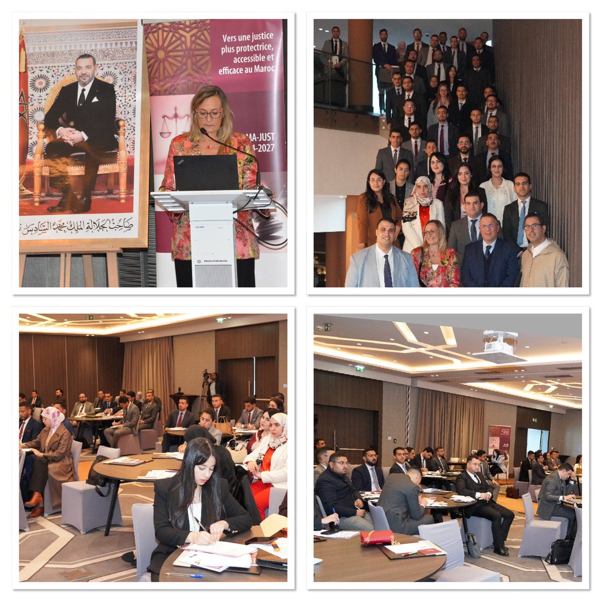 Formation s/ lutte c. traite des êtres humains pour attachés de justice #ISM 🇲🇦 avec experts #CNCLT #PMP #CSPJ <a href="/didh_maroc/">DIDH-Maroc</a>. Analyse des cas, bonnes pratiques #Jurisprudence <a href="/ECHR_CEDH/">ECHR CEDH</a> présentée par <a href="/CarmenMORTEG/">CarmenMorte كارمن مورتي كوميز</a>  et #SamirElGHALMI