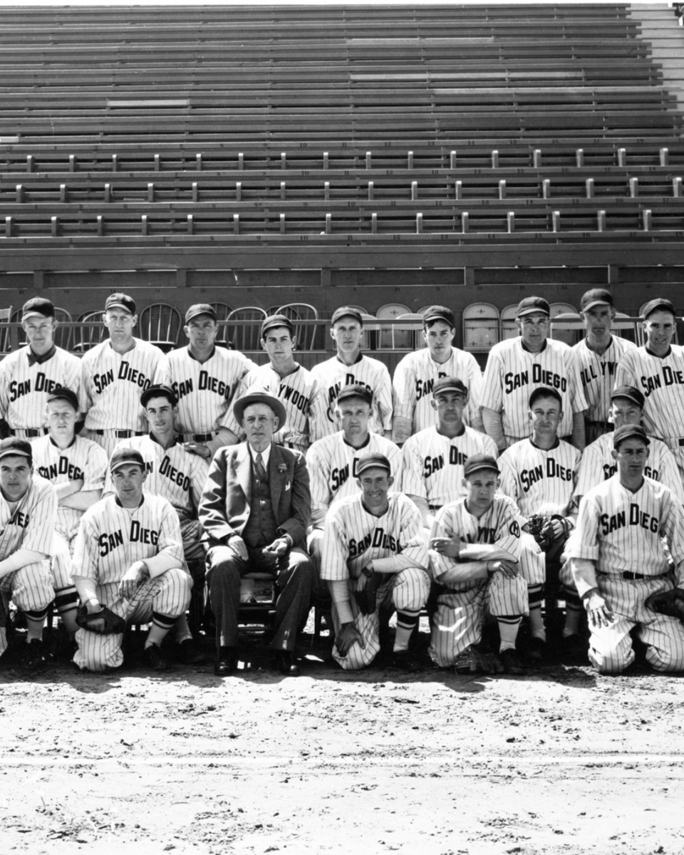 ⚾ On March 31, 1936, San Diego’s baseball legacy began when the Hollywood Stars became the Pacific Coast League Padres! Their debut win at Lane Field kicked off a long tradition, with Ted Williams among the early players. Ready for another season? ⚾ #PadresHistory