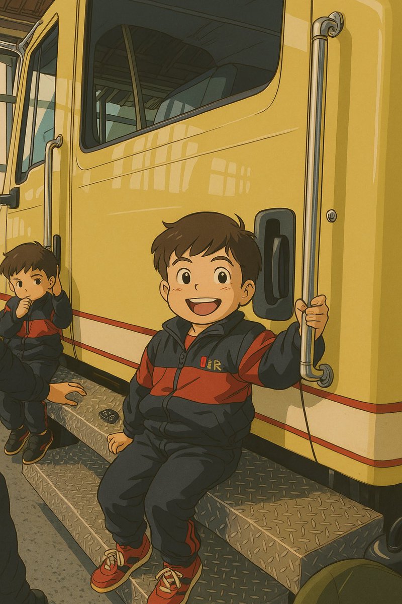Disfrutando cada momento y que mejor al estilo de #studioghibli