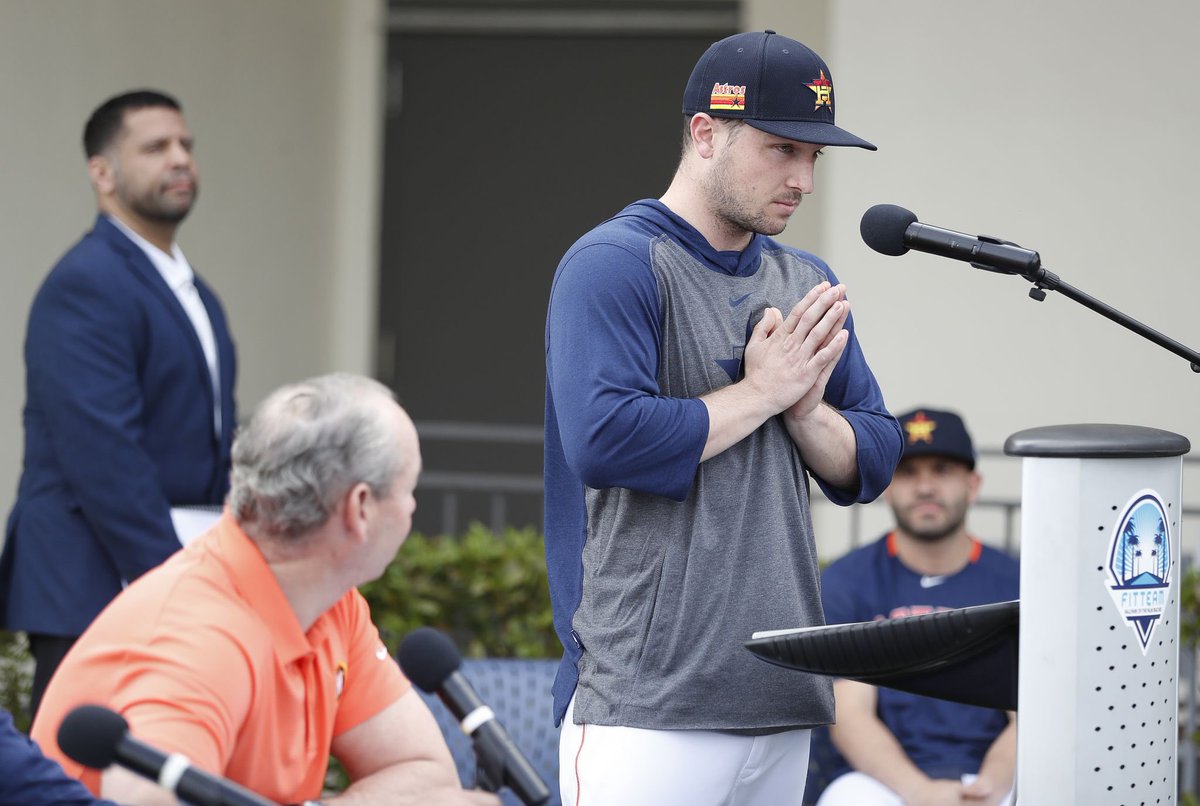 _abbyo4's tweet photo. truthfully, i’m still upset with him for signing with boston, but the Alex Bregman Birthday Thread must live on. happy 31st, bregs. i love you even when i hate you. https://t.co/d8TEyQ17qb