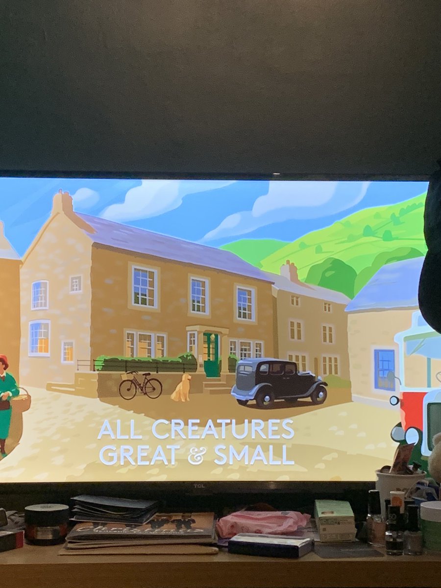 Nothing better than a small Sunday roast and a binge watch of All Creatures Great And Small.  #AllCreaturesGreatAndSmall <a href="/exitthelemming/">Samuel West 💙💛</a>