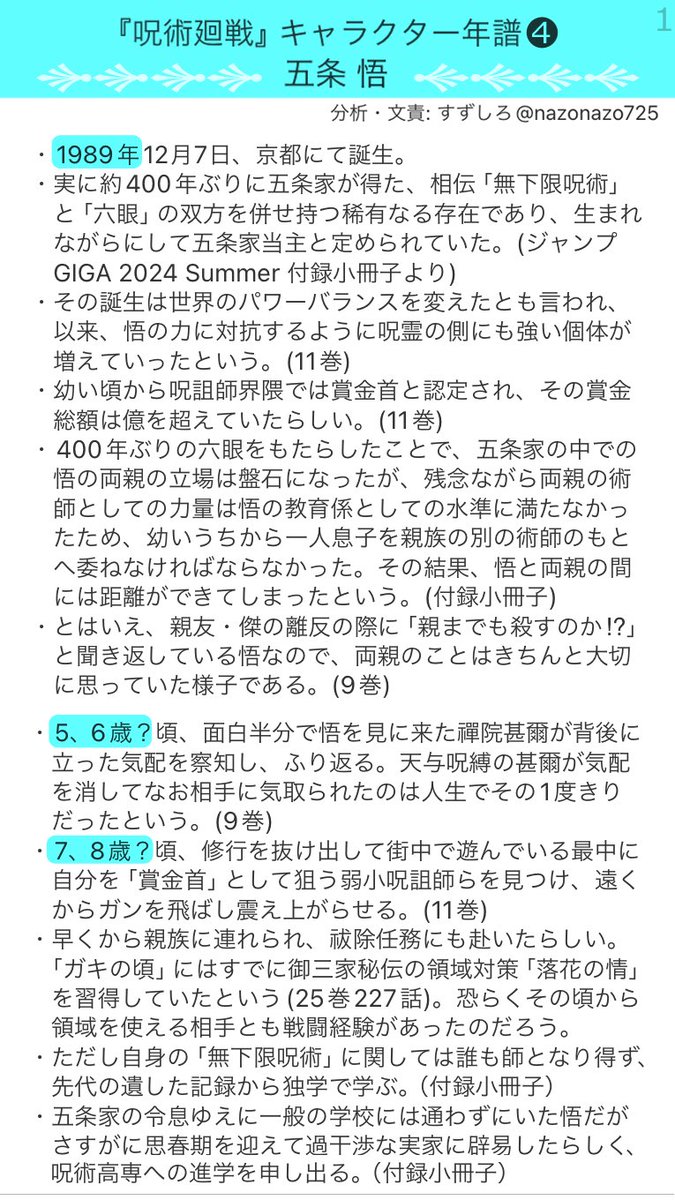 suzushiro(呪術考察) tweet media