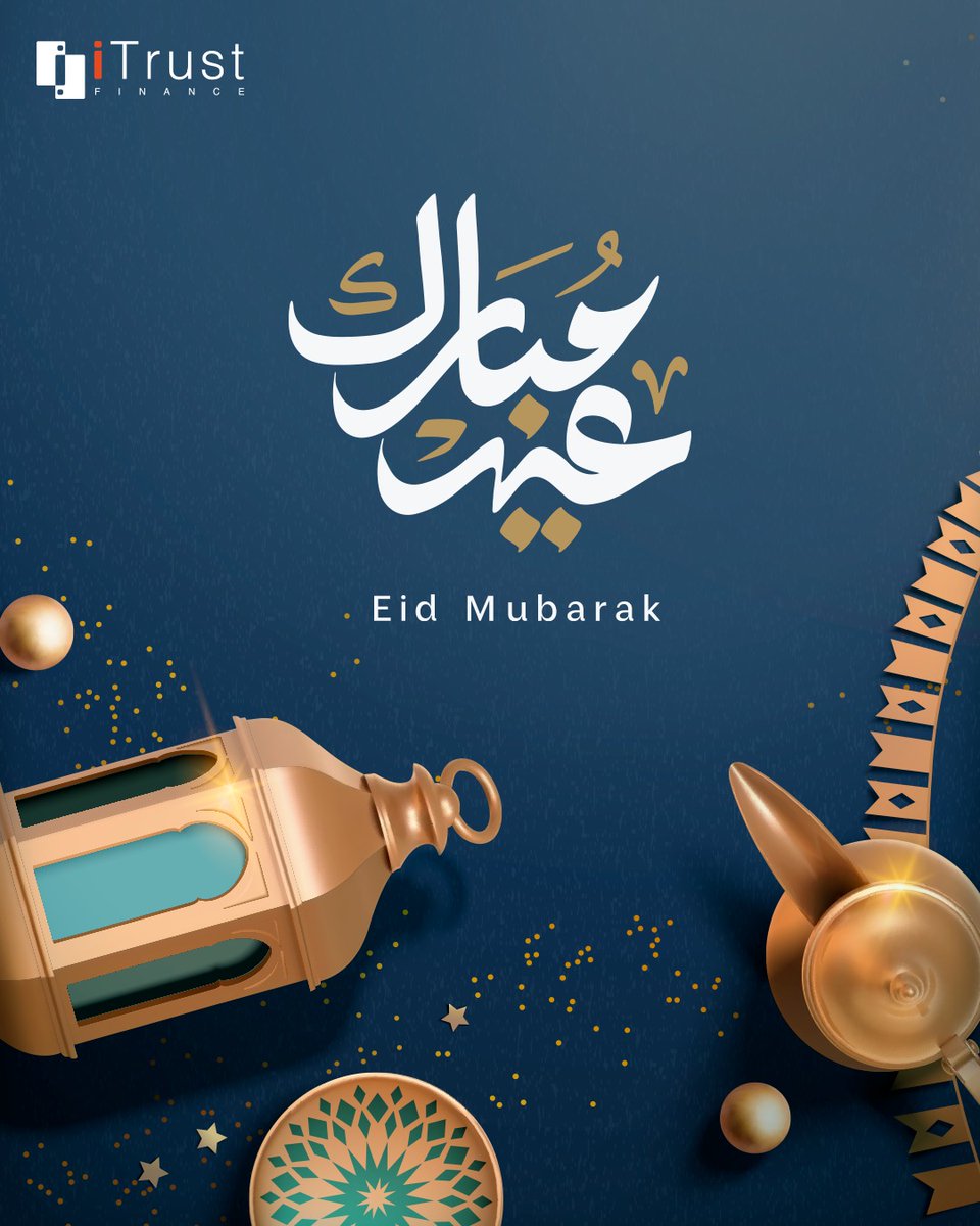 iTrust_Finance's tweet photo. ποΈ Eid al-Fitr blessings to all!
May your heart be full and your home be filled with light. π Eid Mubarak!
#iTrustFinance #Eid2025 #BuiltInTrust #EidMubarak https://t.co/YBEEnZTerN