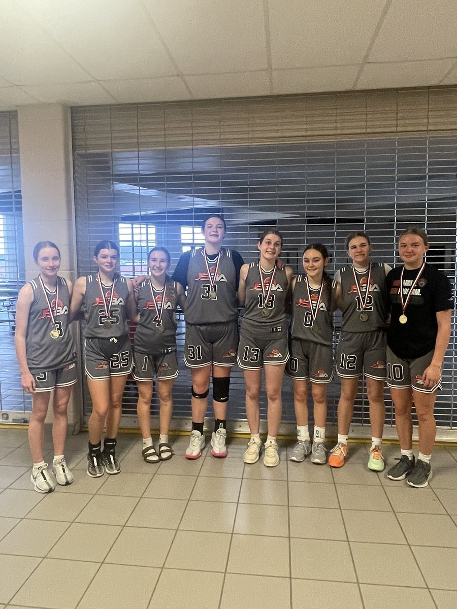 Runner up in their first tournament, the championship was a nail biter.  Lost by two, but we were right there.  Keep it going JSBA!