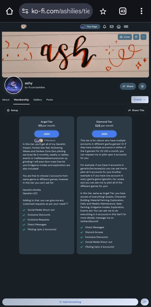 ashypilots's tweet image. #PILOTING #gitwt #hsrtwt #wuwatwt #zzztwt

I AM TAKING MORE PILOTING COMMS! EVERYTHING IS EXPLAINED, IF YOU NEED MORE INFOS PLEASE MESSAGE ME!! 🥹🥹

I HAVE NEAR 90 PROOFS, YOUR ACCOUNT WILL HAVE GREAT CARE FROM ME ♡♡