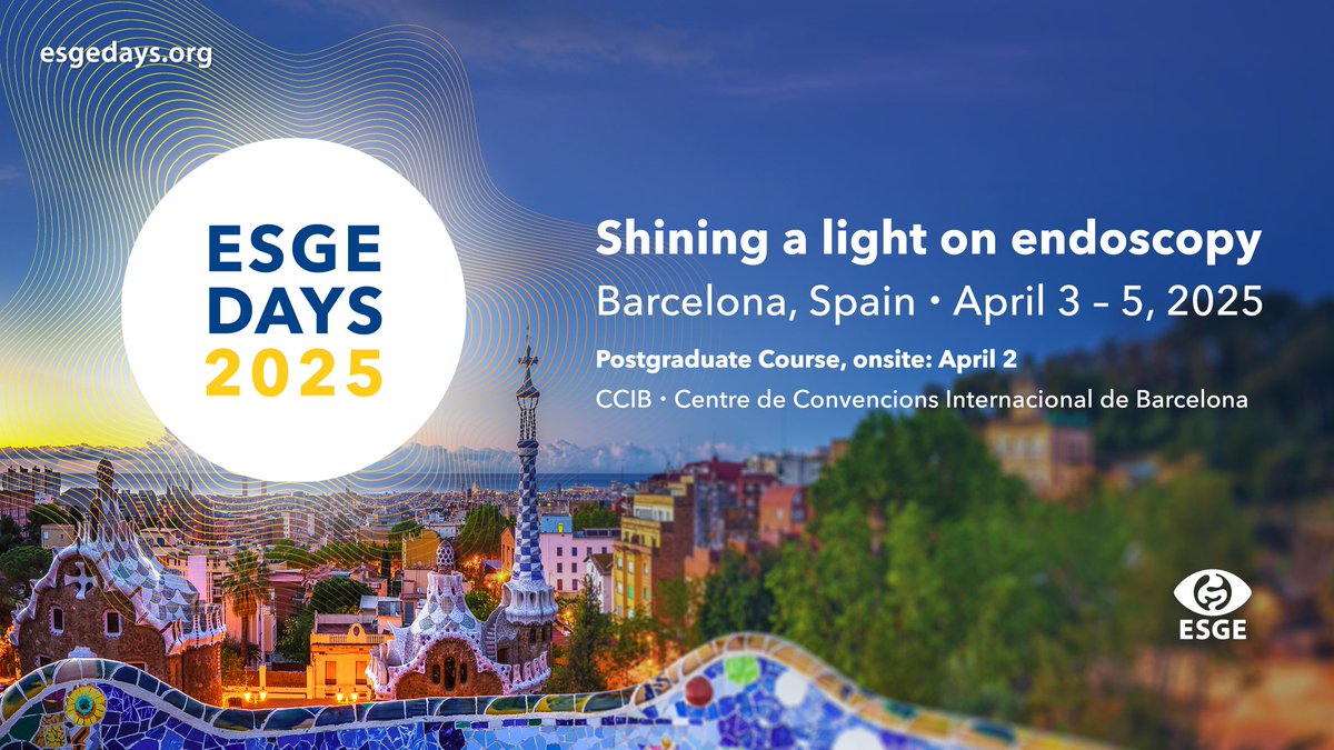 Lumír Kunovský (@lumirkunovsky) on Twitter photo 🤗 Already can't wait for 👇👇👇
💃 🇪🇦 #ESGEDays2025 🇪🇸 💃
🔦 Shining a light on Endoscopy⚡️
🗓 April 3-5, 2️⃣0️⃣2️⃣5️⃣
#GITwitter #MedEd #MedTwitter
See you in 👇👇👇
#Barcelona 🏟 ⚽️ #Spain 🇪🇸
🔵 <a href="/ESGE_news/">ESGE</a>
🟢 <a href="/my_ueg/">my_UEG</a>
#Endoscopy
<a href="/mariapellise1/">mariapellise</a> <a href="/luistevilla/">Luis Téllez</a> <a href="/DraBarba/">Dra Elizabeth Barba</a> 🤗 Already can't wait for 👇👇👇
💃 🇪🇦 #ESGEDays2025 🇪🇸 💃
🔦 Shining a light on Endoscopy⚡️
🗓 April 3-5, 2️⃣0️⃣2️⃣5️⃣
#GITwitter #MedEd #MedTwitter
See you in 👇👇👇
#Barcelona 🏟 ⚽️ #Spain 🇪🇸
🔵 <a href="/ESGE_news/">ESGE</a>
🟢 <a href="/my_ueg/">my_UEG</a>
#Endoscopy
<a href="/mariapellise1/">mariapellise</a> <a href="/luistevilla/">Luis Téllez</a> <a href="/DraBarba/">Dra Elizabeth Barba</a>