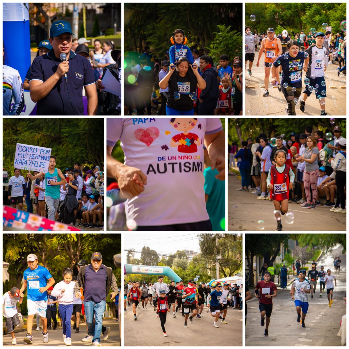 #NotaDePrensa | ENDE apoya la inclusión participando en la carrera "Cochabamba Corre por el Autismo".
🤓 Lea la nota completa aquí 👇
ende.bo/noticia/notici…

#UnidosRumboAlBicentenario