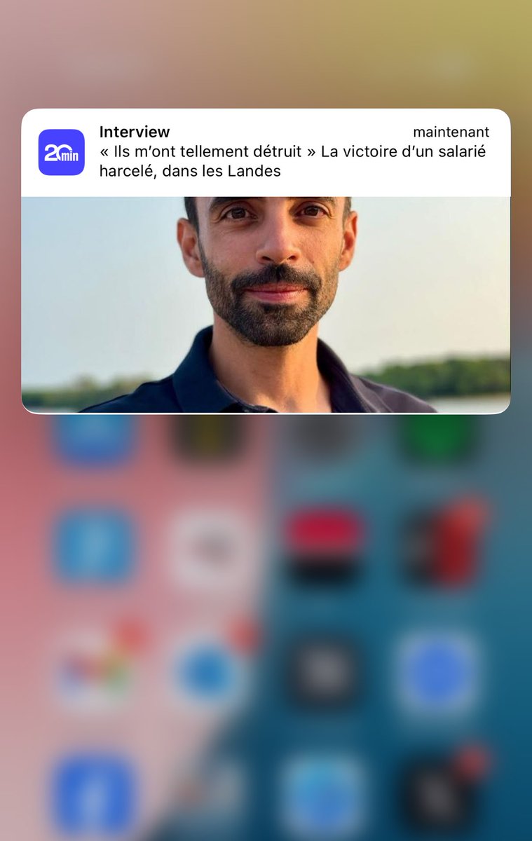 Florian Deygas (@flodeygas) on Twitter photo 👉🏼 <a href="/20Minutes/">20 Minutes</a> a publié mon histoire. Elle est désormais partout, jusqu’en notification push. Les larmes coulent.
Merci à Elsa Provenzano d’avoir permis, à travers mon témoignage, de faire entendre la voix de toutes les personnes malades ou en situation de handicap harcelées en 👉🏼 <a href="/20Minutes/">20 Minutes</a> a publié mon histoire. Elle est désormais partout, jusqu’en notification push. Les larmes coulent.
Merci à Elsa Provenzano d’avoir permis, à travers mon témoignage, de faire entendre la voix de toutes les personnes malades ou en situation de handicap harcelées en