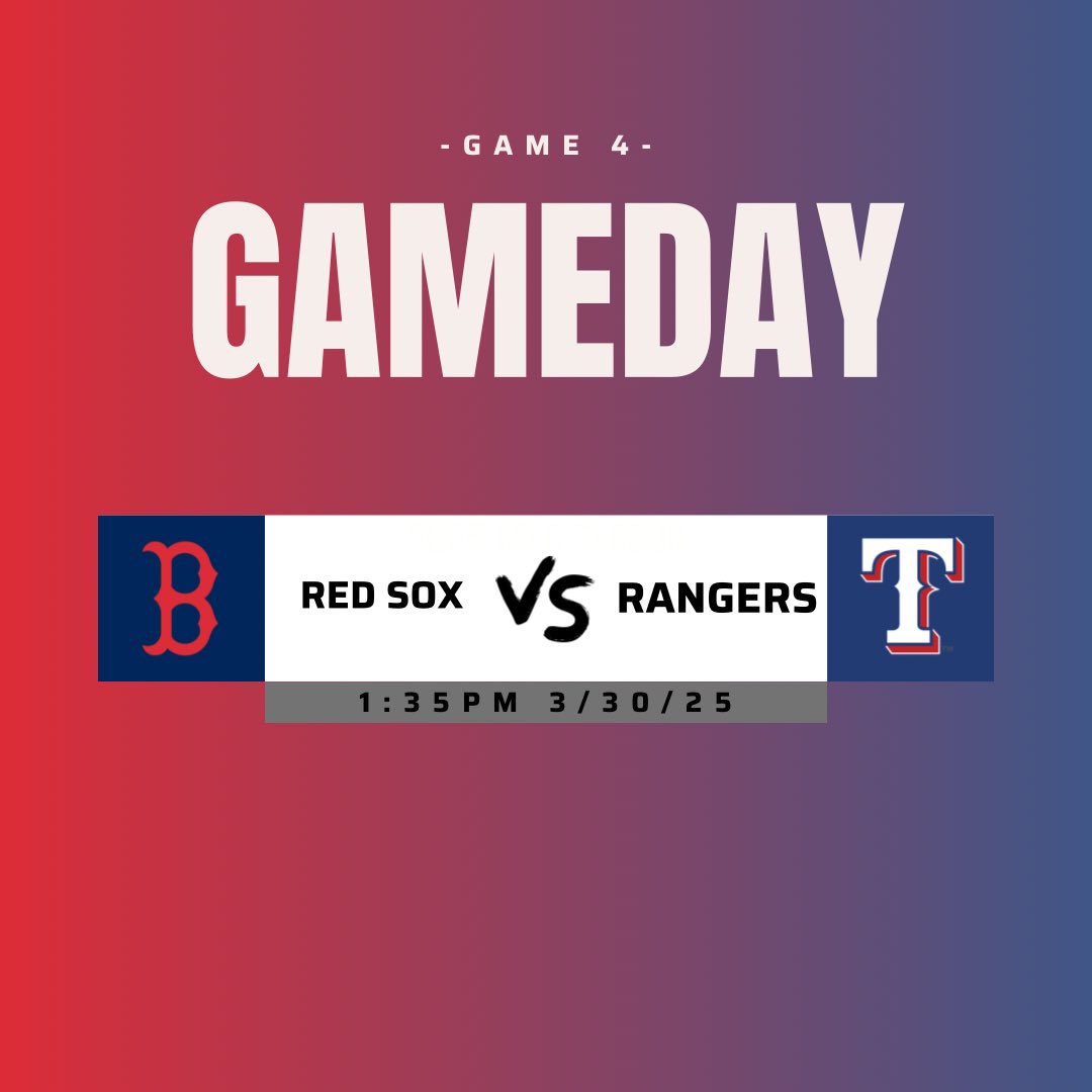 LetsGoStars22's tweet photo. Last game of the series between the rangers and the redsox

#AllForTX https://t.co/s0CWeguHjK