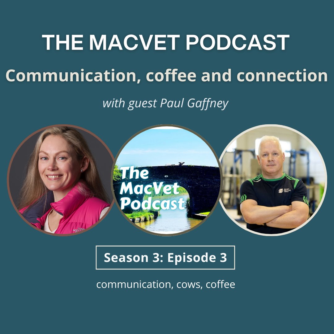 NEW episode!

Clinical psychologist Dr Paul Gaffney talks about anxiety, facing fears and achieving results under pressure. 

The MacVet Podcast Season 3 - it's the show that talks about #communication, #cows and #coffee!

creators.spotify.com/pod/show/macve…