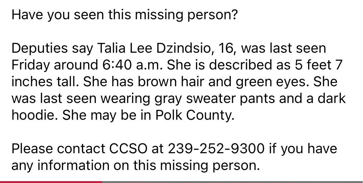 Have you seen this missing person?