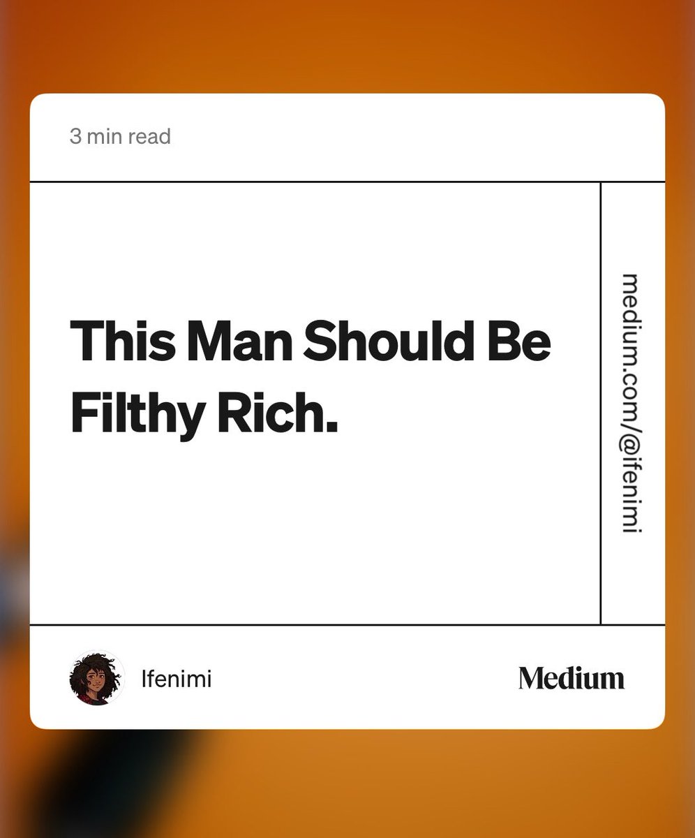 Ifenimi (@ifenimiii) on Twitter photo medium.com/@ifenimi/this-… medium.com/@ifenimi/this-…