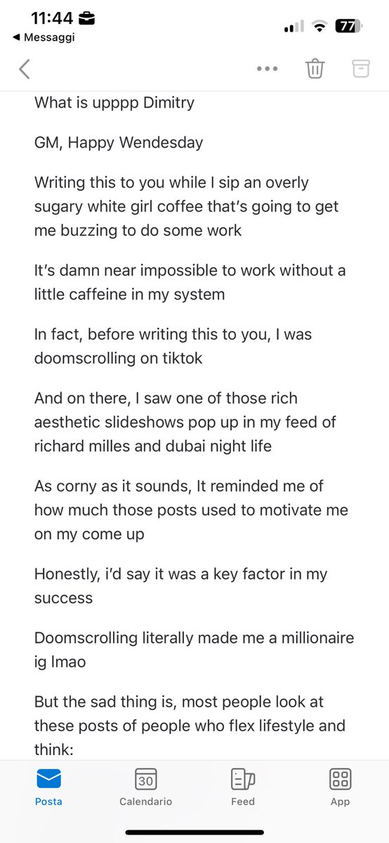 Somehow ended up on <a href="/brezscales/">Brez</a> email list.

I know he’s not writing them himself, but damn these are funny.

Great way to make people relate and feel closer to him.

Dude knows what he’s doing for sure.

Gonna get my overly sugary white girl coffee now.