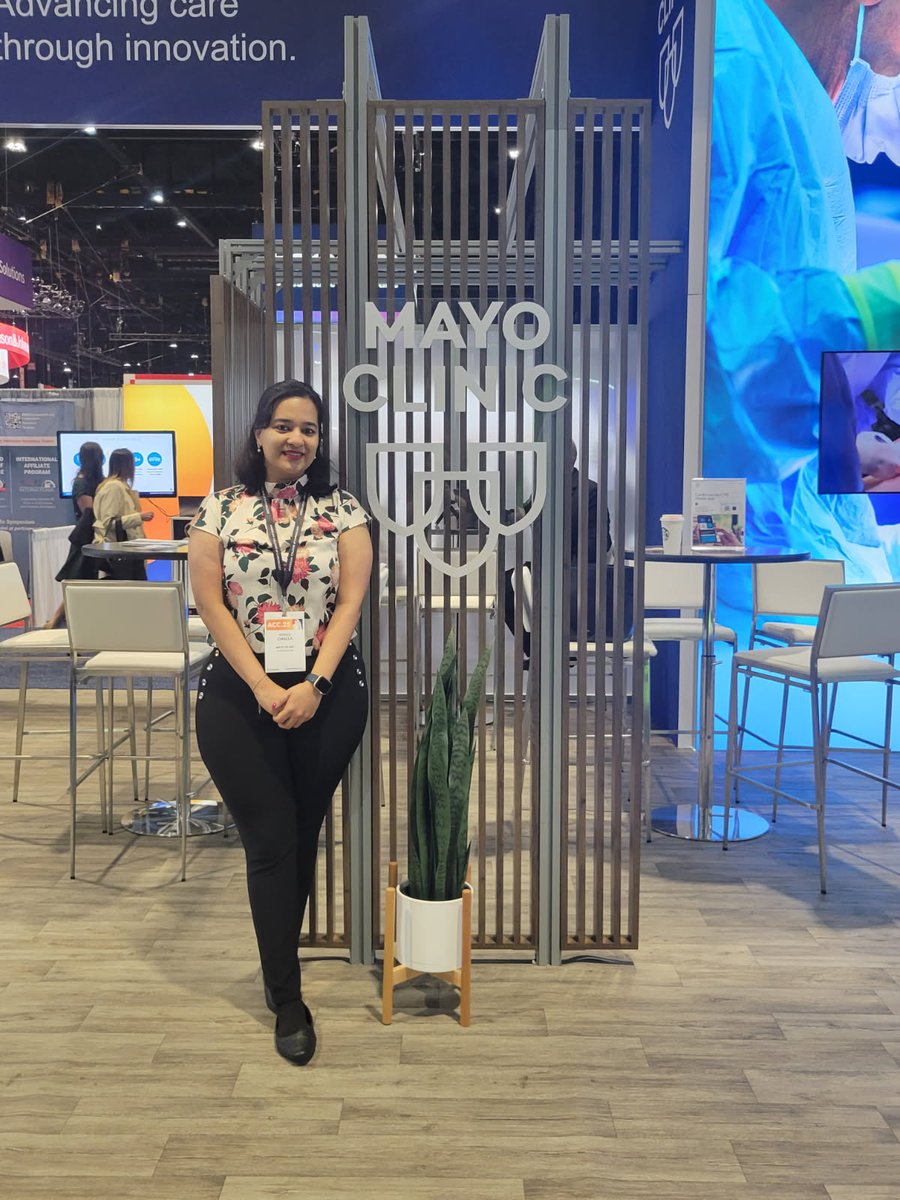 Mayo Clinic CV (@mayocliniccv) on Twitter photo Excited that Dr. Apurva Challa is presenting our research on using AI to detect cardiac sarcoidosis: “Quantification of Late Gadolinium Enhancement in Cardiac Sarcoidosis via a Novel AI-Assisted Methodology.” Catch it at 12 PM on March 30! #Cardiology #AI #Research <a href="/ApurvaChalla/">Dr. Apurva Bhavana Challa</a> Excited that Dr. Apurva Challa is presenting our research on using AI to detect cardiac sarcoidosis: “Quantification of Late Gadolinium Enhancement in Cardiac Sarcoidosis via a Novel AI-Assisted Methodology.” Catch it at 12 PM on March 30! #Cardiology #AI #Research <a href="/ApurvaChalla/">Dr. Apurva Bhavana Challa</a>
