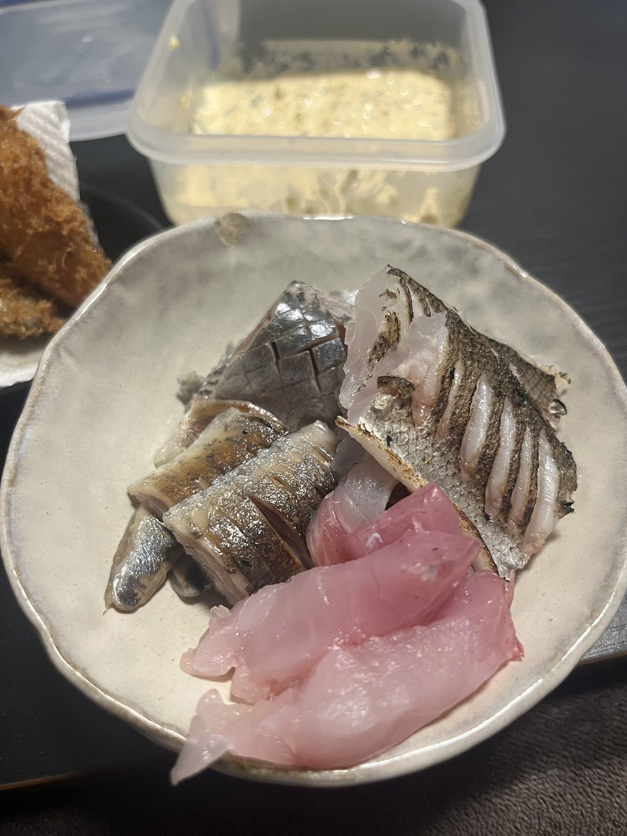 イワシとカマスと黒メバル