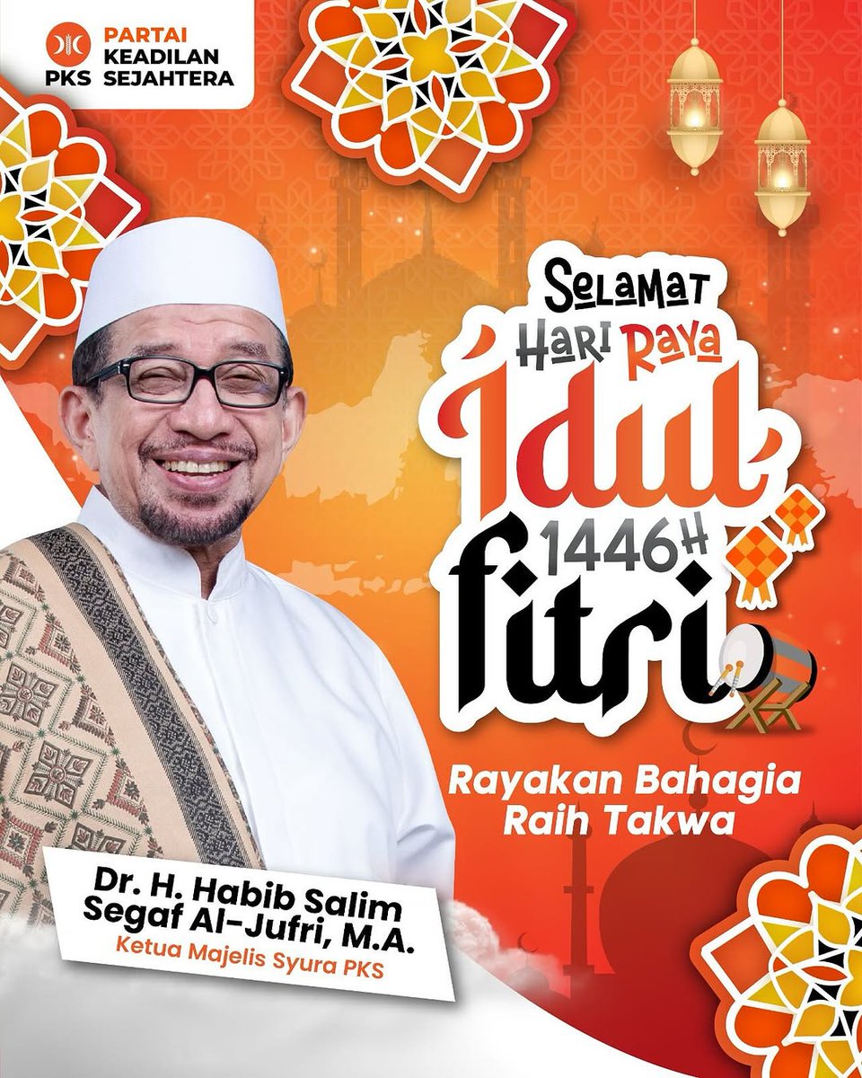 Di malam hari yang tergema asma Allah SWT ini mari kita rayakan kemenangan atas diri kita semua dalam memaksimalkan ibadah selama bulan Ramadan. Dan mari kita berbahagia dan saling membahagiakan sesama sebagai wujud ketakwaan kita kepada Allah SWT.

Selamat Hari Raya Idul Fitri 1