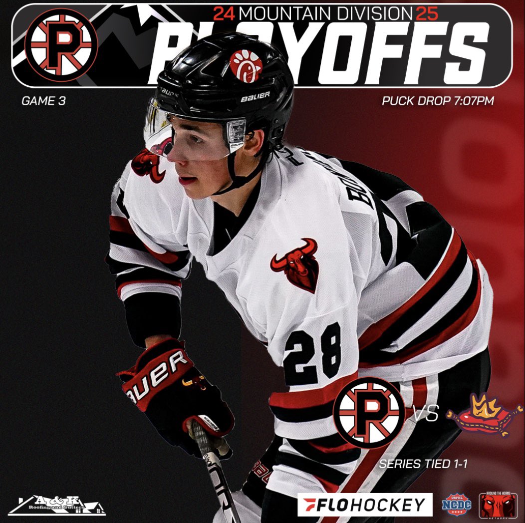 GAME 3 TONIGHT!

BULLS VS SPUD KINGS!

LETS GO PUEBLO GET LOUD AND STAY LOUD! WE ARE SOLD OUT TONIGHT!