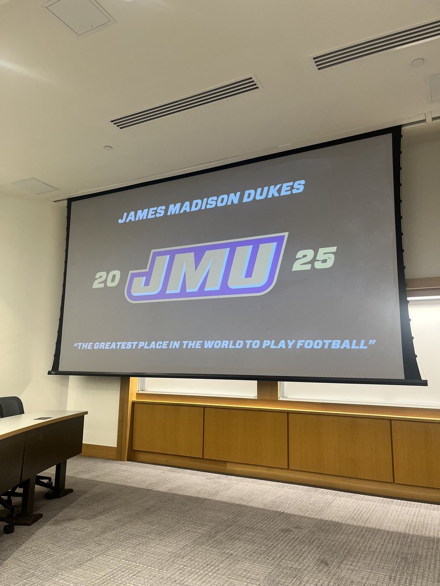 Isaiah “zay” Fox (@bigmanzayy) on Twitter photo had a great time at <a href="/JMUFootball/">JMU Football</a> junior day i can’t wait to come back to compete with <a href="/Coach_Smith61/">Coach Chris Smith</a> <a href="/JMUFBRecruiting/">JMU Football Recruiting</a> <a href="/CoachhBarnes/">𝙆𝙮𝙡𝙚 𝘽𝙖𝙧𝙣𝙚𝙨</a> #GoDukes 💜 had a great time at <a href="/JMUFootball/">JMU Football</a> junior day i can’t wait to come back to compete with <a href="/Coach_Smith61/">Coach Chris Smith</a> <a href="/JMUFBRecruiting/">JMU Football Recruiting</a> <a href="/CoachhBarnes/">𝙆𝙮𝙡𝙚 𝘽𝙖𝙧𝙣𝙚𝙨</a> #GoDukes 💜