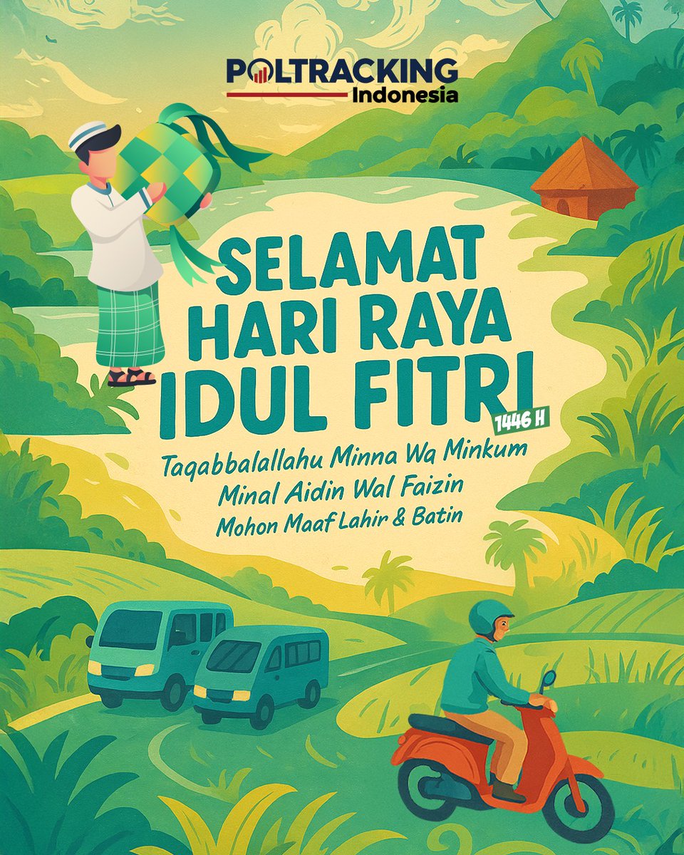 Selamat Hari Raya Idul Fitri 1446 H

#poltracking #idulfitri1446h #hariraya #harikemenangan