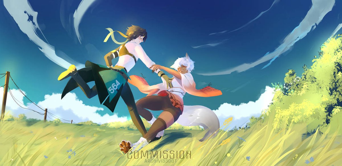 「״commission for Dasheaa״ by Archivistsoo」|DeviantArtのイラスト