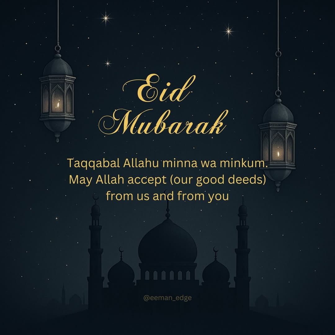 ___diabu___'s tweet photo. Eid Mubarak! May this Eid bring you peace, happiness, and prosperity. To you and your Family May Allah bless you with good health and success.May your home be filled with laughter and love https://t.co/7jKDOci9sA
