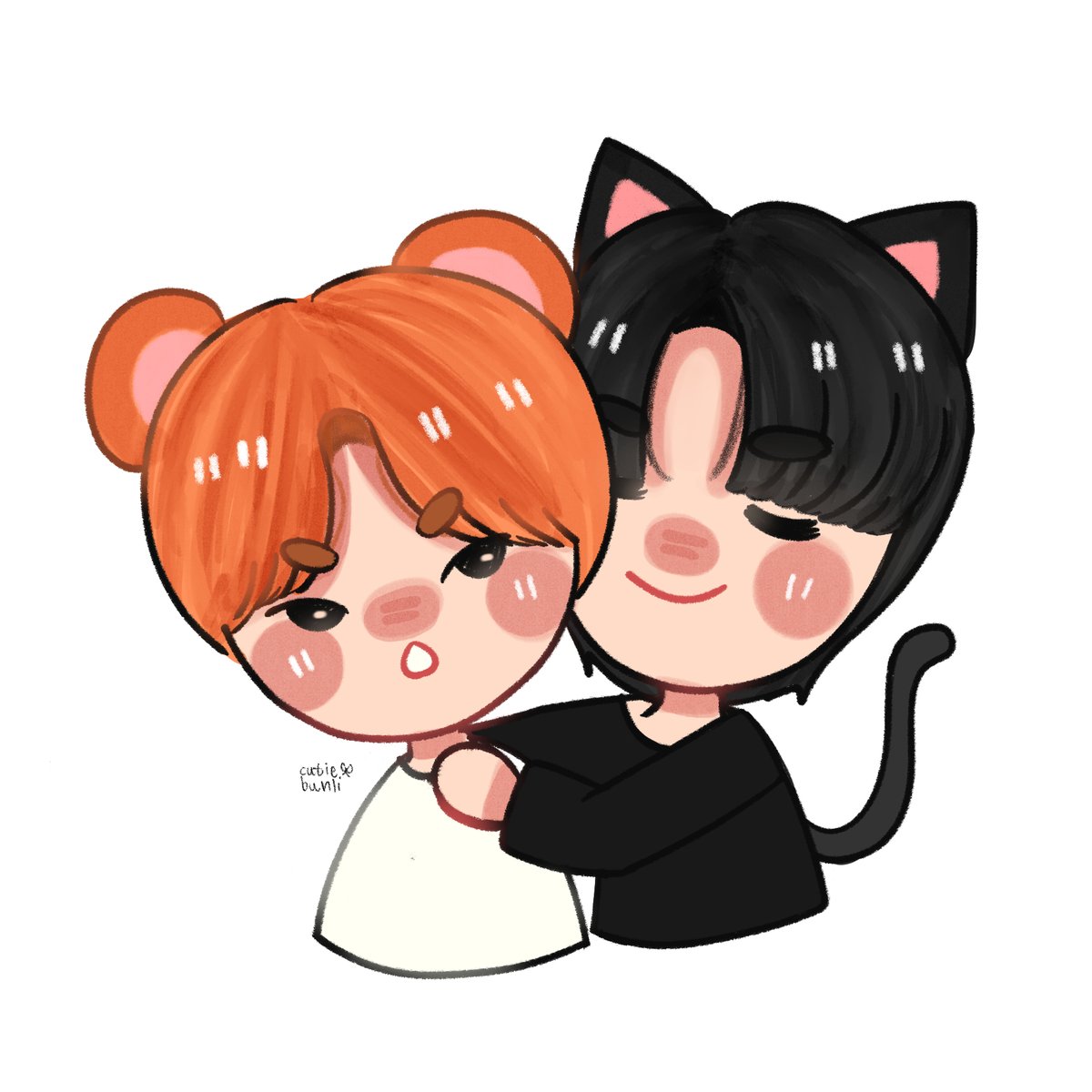 jelmailme's tweet photo. 🐈🐈‍⬛

#탯운 #taehak
#BOYNEXTDOORfanart https://t.co/sEkw8aTo65